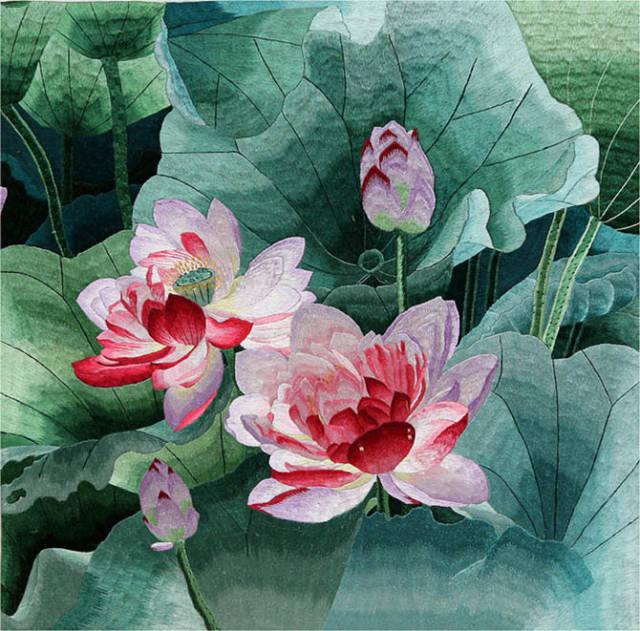 中國(guó)手工刺繡，永不過(guò)時(shí)的美